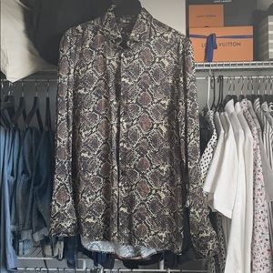Zara snake shirt
